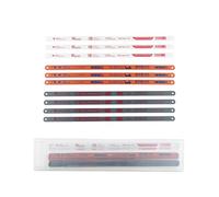 10Pcs Hacksaw Blades Sets-3Pc. 18TPI / 3Pc. 24TPI / 4Pc. 32TPI-High Speed 12" Length Hack Saw Blade,300MM High Carbon Steel Saw Blades Fits Most Hacksaw Frames