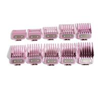 10PCS Hair Clipper Guards for Wahl Cordless Peanut Li 2026 | durable comb bodies with rounded teeth and; guides hair toward the blade while; home haircuts, barber work, fades, blending