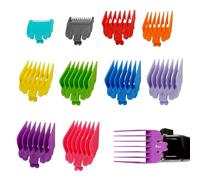 10PCS Hair Clipper Limit Replacement Comb Professional Hair Clipper Attachments Portable Trimmer Replacement Guide Combs for Hairdressing Salons and Home for Wahl for Most Clippers Trimmers