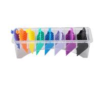 10pcs Hair Clippers Guide Combs Various Length Multi Colors Hair Trimmer Guide Combs for Salon Barber