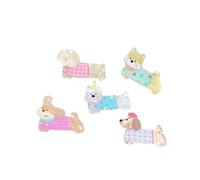 10pcs Hair Clips, Sweet, Girls Side Clips, Cute, Cartoon, Bangs Clips, Broken Hair, Duckbill Clips, Five Pairs Clip(5pcs)