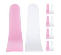 10Pcs Hair Wax Cleansing Spatulas Depilatory Cream Scraper Board Home Salon Use Facial Mask Applicator Scraper Beauty Tools Spatulas Women's Waxing