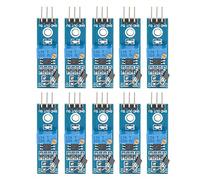 10PCS Hall Switch Magnetic Sensor Module, Detection Sensor for Intelligence Car, High Sensitivity Speed Counter with Adjustable Output, for Motor Speed Measurement and Position Det