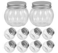 10pcs Halloween Pumpkin Milk Tea Cup 150ml Plastic Beverage Container