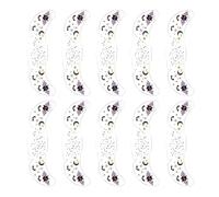 10PCS Halloween Temporary Face Sticker Freckles Stickers Waterproof Skin Safe Easy Apply for Party Face Body Art