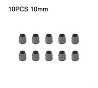 10Pcs Hammer Handle Wedges 8-19mm Round Steel Fixing Set for Securing Replacement Handles, Loosening, Compatible with Hammers and Axes(10MM)