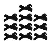 10pcs Handmade Velvets Hair Bows Durability Stylish Hairpin Exquisites Hairpin For Girls' Fashionable Hairstyles