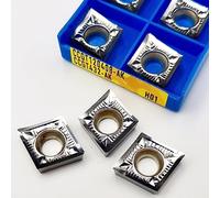 10pcs Hard Alloy Blade 10PCS CCGT 120408 Carbide Insert Tool CNC CCGT120408-AK HO1 Processing Metal Turning Tool