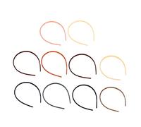10pcs Headband Pink Ponytail Extension Teeth Comb Hairband White Toiletry Bottles Hair Band for Simple Hair Hoops Plain Hair Hoop Miss Plastic Press Hair Accessories/1780