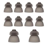 10Pcs Hearing Aid Accessories, 9mm Open Double-Layer Silicone Tips, Hearing Aids Domes, Sound Amplifier Ear Pieces for Seniors & Adults(Size S)