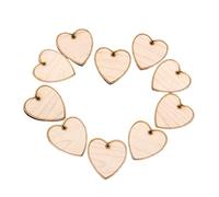 10pcs Heart Shape Guitar Picks Beige Maple Wood Plectrum for Acoustic and Electric Guitars Durable and Lightweight Accessories