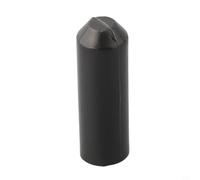 10pcs Heat Shrink Cable End, High Medium Low Voltage Wire Sealing Black Waterproof Terminal Protector Covers(15 × 45mm)