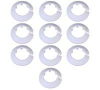 10pcs Heating Pipe Rosettes Long Service Heating Pipe Covers Protections Covers Elegant Finishes for Household Radiators Rosettes
