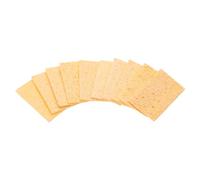 10pcs Heatstable Soldering Iron Cleaning Sponge High Temperature Resistant Welding Accessories Cleaning Sponge