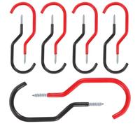 10pcs Heavy Duty Metal Bike Wall Hook for Garage and Shed Storage