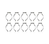 10PCS Heavy Duty Open Type Spring Steel Tool Clips for Garages, Shacks, and Cabinets Suitable for Holding Tools, Brushes, Pipes, and Garden Equipment (46MM)