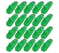 10pcs Heavy Duty Tarp Clips Clamps for Outdoor Camping Tent Awning Pool Shade Secure Grip Lock Design Strong Mouth Bungee Cord Hook Canopy Cover Fastener(Is green)