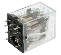 10pcs HH53PA 5A DC 24V Coil PCB General Purpose Power Relay 11 Pin 3PDT