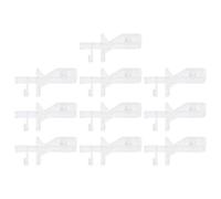 10pcs Hidden Valance Clips 1-7/8 Inch Plastic for Vertical Blinds