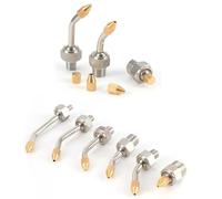 10PCS High Coolant Tube Adjustable 304 Stainless Steel Screw coolant Nozzle high Pressure Water Cooling Tube Lathe, milling Machine, CNC Machine Thread 1/8 (10 pcs) Pipe Length 50mm Spray Hole 2.5mm