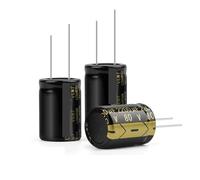 10Pcs High Frequency Low Aluminum Capacitor 80V2200UF 22x30mm DIY Electronic CZAOINCU