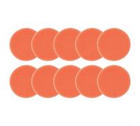 10PCS High Performance Sponge Polishing Pads, 75mm Round Applicators for Effective Car Waxing