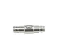 10Pcs High Pressure Brass 1/4" Interface Slip Lock Quick Connector Tee Straight Joint with Single Nozzles Seat isting Syste Fittings