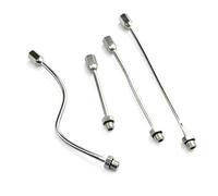 10Pcs High-pressure Misting Extension Rod, 1/8 Inch Thread Flexible Mist Nozzle Extension Pole(50cm(20Inch))