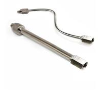 10Pcs High-pressure Misting Extension Rod, 1/8 Inch to 3/16 Inch Thread Mist Nozzle Extension Pole(60cm(23Inch))