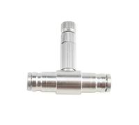 10pcs High-Pressure Spray Nozzles, Brass Misting Nozzle, With filter, 1/4" Interface Slip Lock Quick Connector Tee Straight Joint, 10-24UNC (3/16'') Thread(0.2mm)