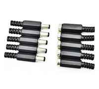 10pcs High quality DC Connector 2.1 * 5.5mm Power Jack DC Power Conector 5.5x2.1 Male&Female