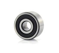 10pcs high speed bearing 3800 3801 3802 3803 3804 3805 3806 3807 3808-2RS RS double row angular contact ball bearings(3803-2RS 17x26x7mm)