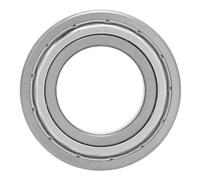 10pcs High - Speed Steel Ball Bearings | Double - Sided Protected Deep Groove Bearings | 20-30mm Sizes for Motors/Tools/Exercise Equipment | Low Noise & Long Lifespan (30x55x9mm (16006-ZZ))