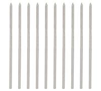 10pcs High Speed Steel Machine Reamers, Chucking Reamer Set for Precision Hole Cutting, HSS Reamer Tool with 1.3mm Diameter, Non - Coated Reamers for Metalworking and Drilling Appl