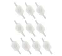 10Pcs High Strength Auto Locking Push Button Switches Latching on Off Torch Push Button for Enhanced Durability High Strength