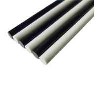 10pcs High Strength Fiberglass Rods - 20 Inch Solid Glass Fiber Bar for Tent, Kite, and More(White,7.0x500mm)