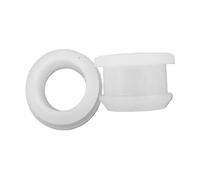 10pcs Hollow Snap On Plugs Black Silicone Rubber Grommet Plugs, Wiring Protect Bushes O Rings Sealed Gaskets(Clear,7mm)