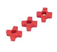 10PCS Honey Extractor Bushing Connectors Polyurethane Buffering Pad Connector for Electric Honey Extractor Accessories Red