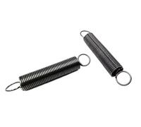 10Pcs Hook Expansion Springs - 0.7mm Wire Diameter Tension Extension Springs for Various Applications(OD 9 mmxL 55 mm)