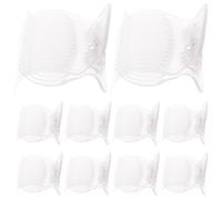 10pcs Hot Curler Clip Purple Abs Roller Jaw Clip for Heated Rollers
