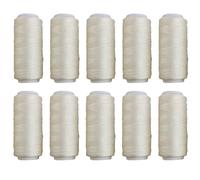 10pcs Household Cotton Thread Rolls of Not Easily Broken Sewing Machine for Embroidery Kits, Sewing & DIY Crafts for Craft(Light Meat Pink)