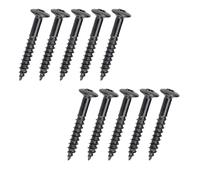 10Pcs Humbucker Pickup Mounting Frame Screw Guitar Humbucker Pickup Rings Mounting Screws Electric Guitar Parts Electric Guitar Pickup Mounting Frame Screw Fixing Screw