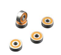 10pcs Hybrid Ceramic Bearing Stainless Bait Casting Spinning Fishing Reels SMR95 SMR104 SMR105 SMR115 S623 S695 SMR126 Bearings(S695 5X13X4mm)