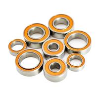 10pcs Hybrid Ceramic Bearing Stainless Casting Spinning Fishing Reels 4x10x4mm 5x8x2.5 6x12x4 8x12x3.5 mm Mini Ball Bearings(SMR126 6X12X4mm)