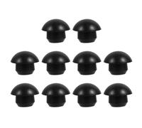 10pcs Hydraulic Jack Oil Fill Plug Rubber Tapered Bung Black