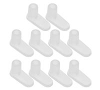 10pcs Hydraulic Jack Seal Parts Plastic Direction Joint | White Plastic Replacement Part, Stable Performance for DIY Maintenance, Auto Repair Shops and Mechanics