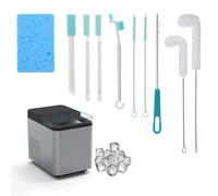 10pcs Ice Maker Cleaner Brush Sets,Multifunctional Brush Cleaner Tool, Dry Ice Machine Cleaners Tools Accessories Kits, Crevice Cleaning Brushes for Household Use Gaps Corner Small Space Clean Kit