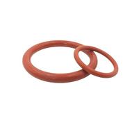 10pcs ID 79mm Waterproof High Elastic Red Silicone O-ring Washer, OD 82mm, Wire Diameter 1.5mm, 79x82x1.5mm