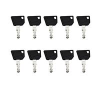 10Pcs Ignition Key 14607 701/45501 Compatible with Bobcat Forklift 442 455 Telehandler OMN807 Compatible with Caterpillar Excavator 213 214 Compatible with JCB Backhoe Loader 3CX 4CX 5CX
