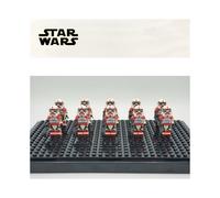 (10PCS Imperial Shock Troopers) Star Wars Clone Troopers Minifigures Kid Toys Gift Fit Lego